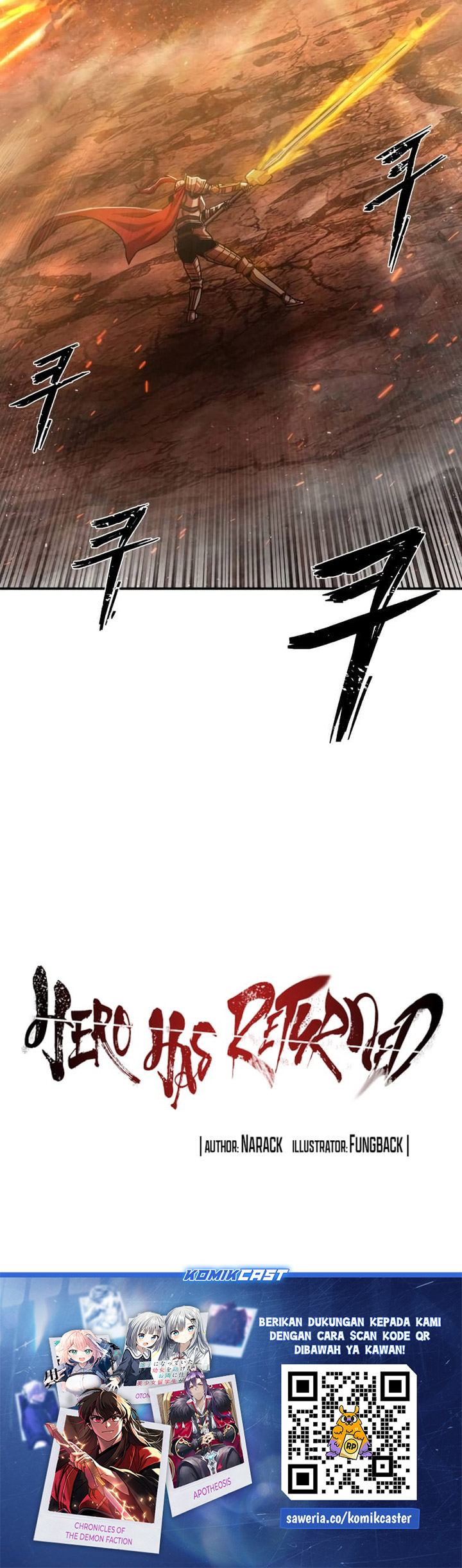 Hero Has Returned Chapter 129 - halaman 67