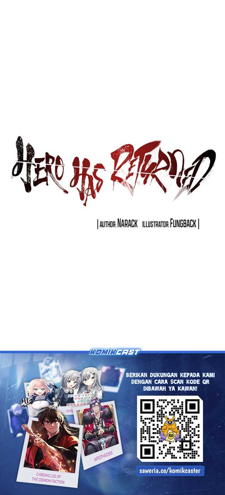 Hero Has Returned Chapter 131 - halaman 73