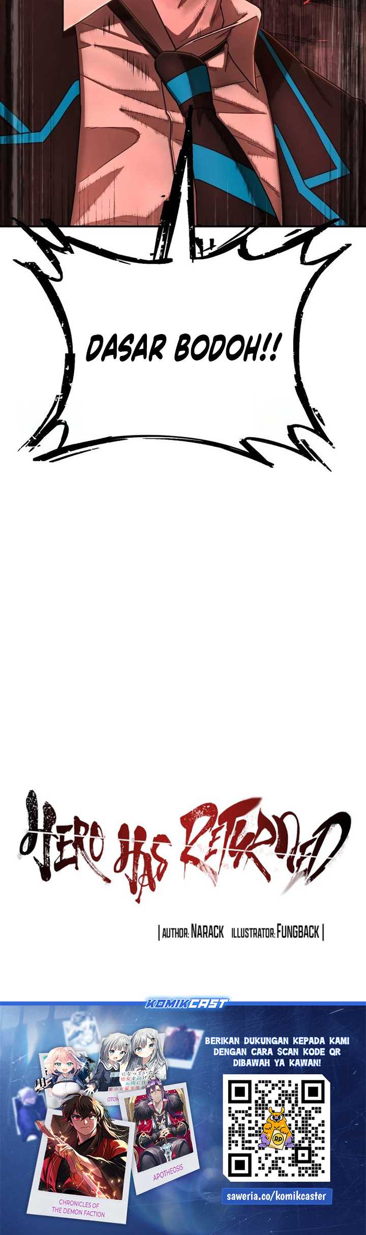 Hero Has Returned Chapter 134 - halaman 77