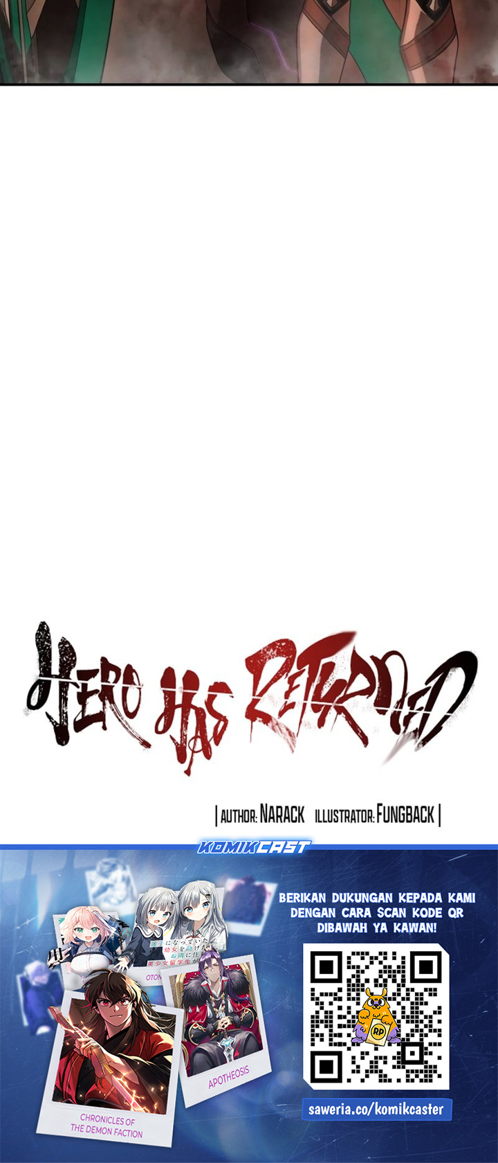 Hero Has Returned Chapter 137 - halaman 75