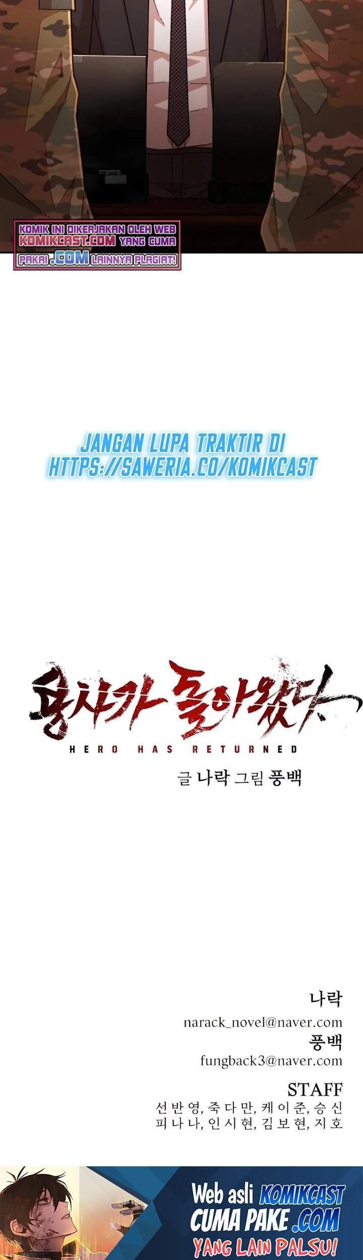 Hero Has Returned Chapter 22 - halaman 100
