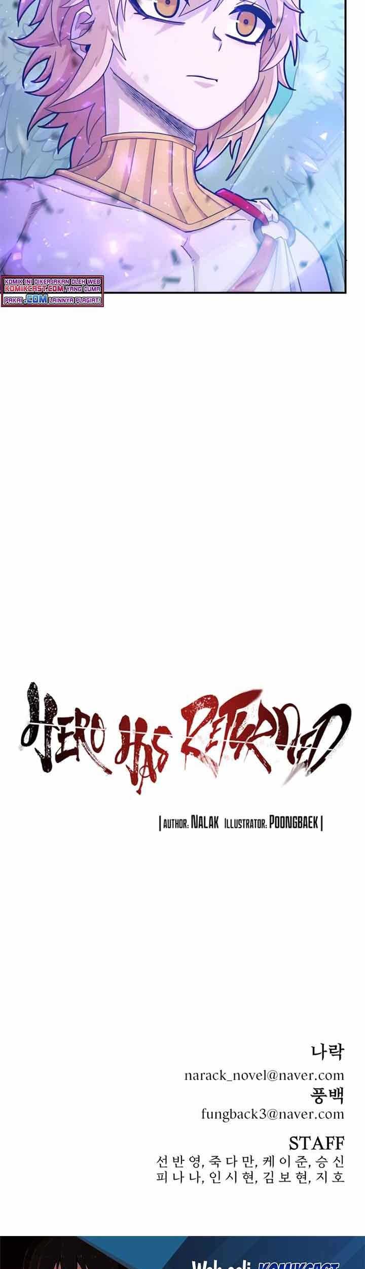 Hero Has Returned Chapter 28 - halaman 89
