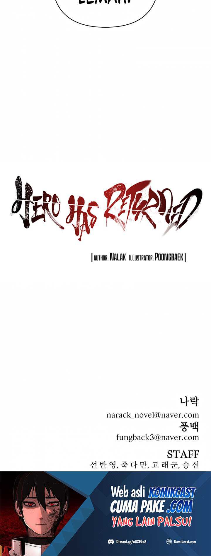 Hero Has Returned Chapter 29 - halaman 94