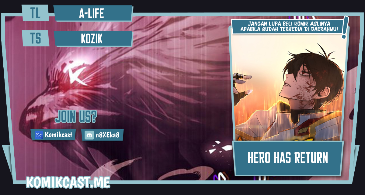 Hero Has Returned Chapter 59 - halaman 1