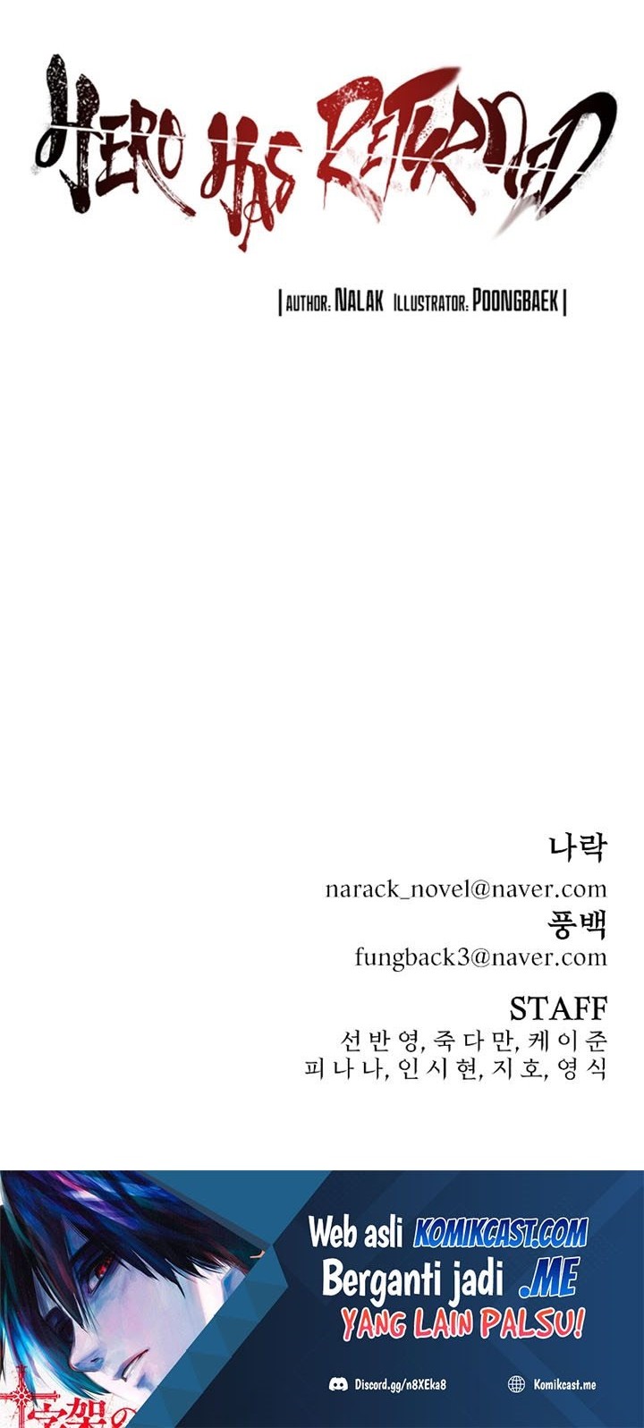 Hero Has Returned Chapter 60 - halaman 93