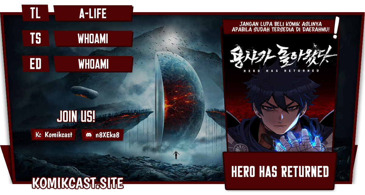 Hero Has Returned Chapter 77 - halaman 1