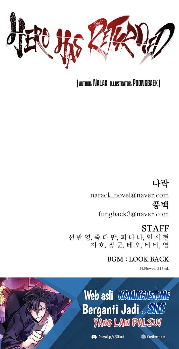Hero Has Returned Chapter 81 - halaman 77