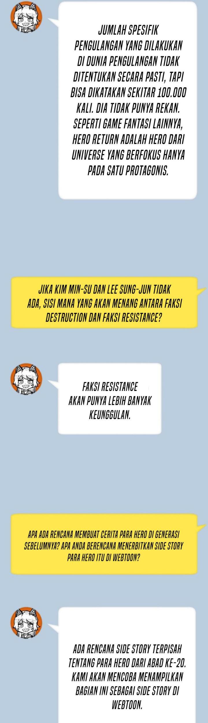 Hero Has Returned Chapter 85 - halaman 13