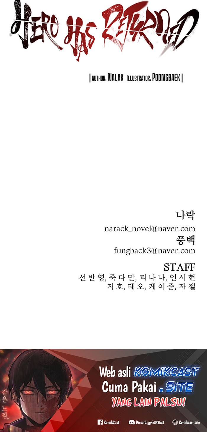 Hero Has Returned Chapter 89 - halaman 63
