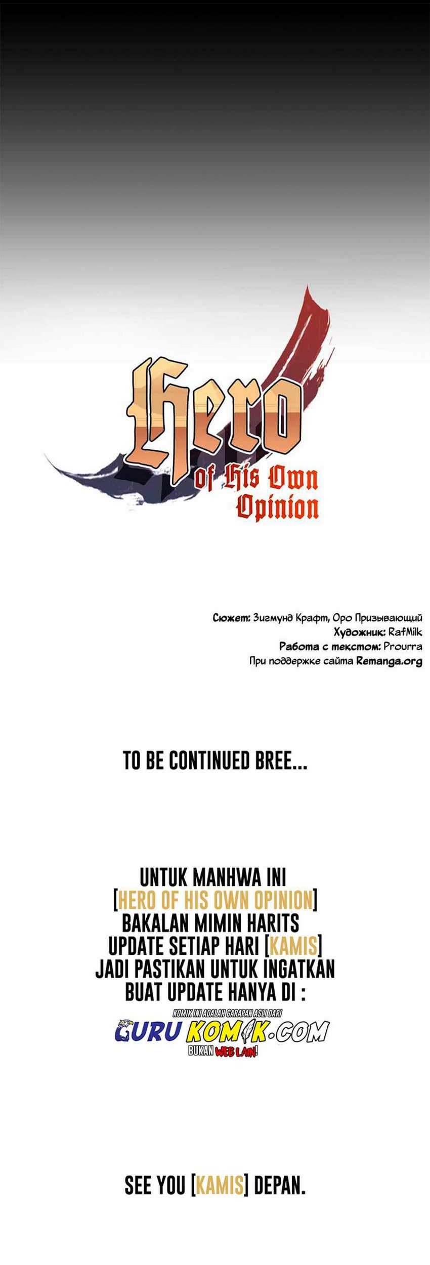 Hero of His Own Opinion Chapter 3 - halaman 47