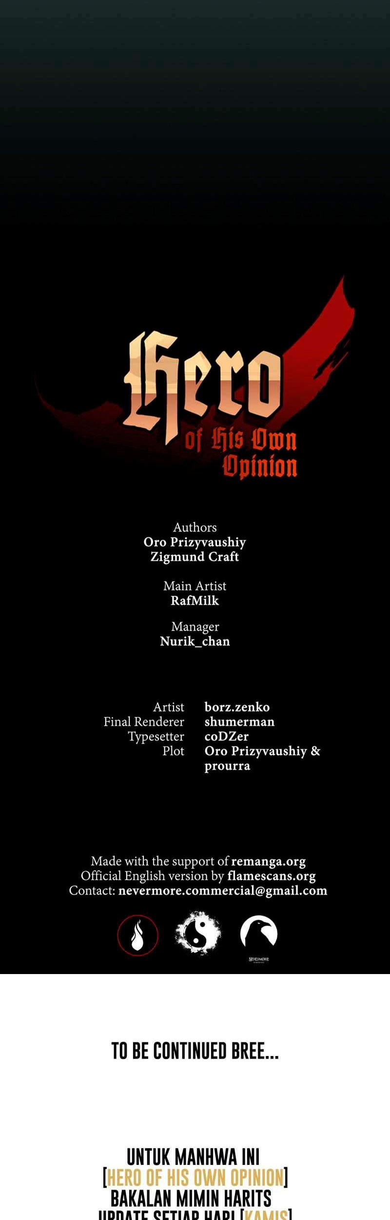 Hero of His Own Opinion Chapter 6 - halaman 26