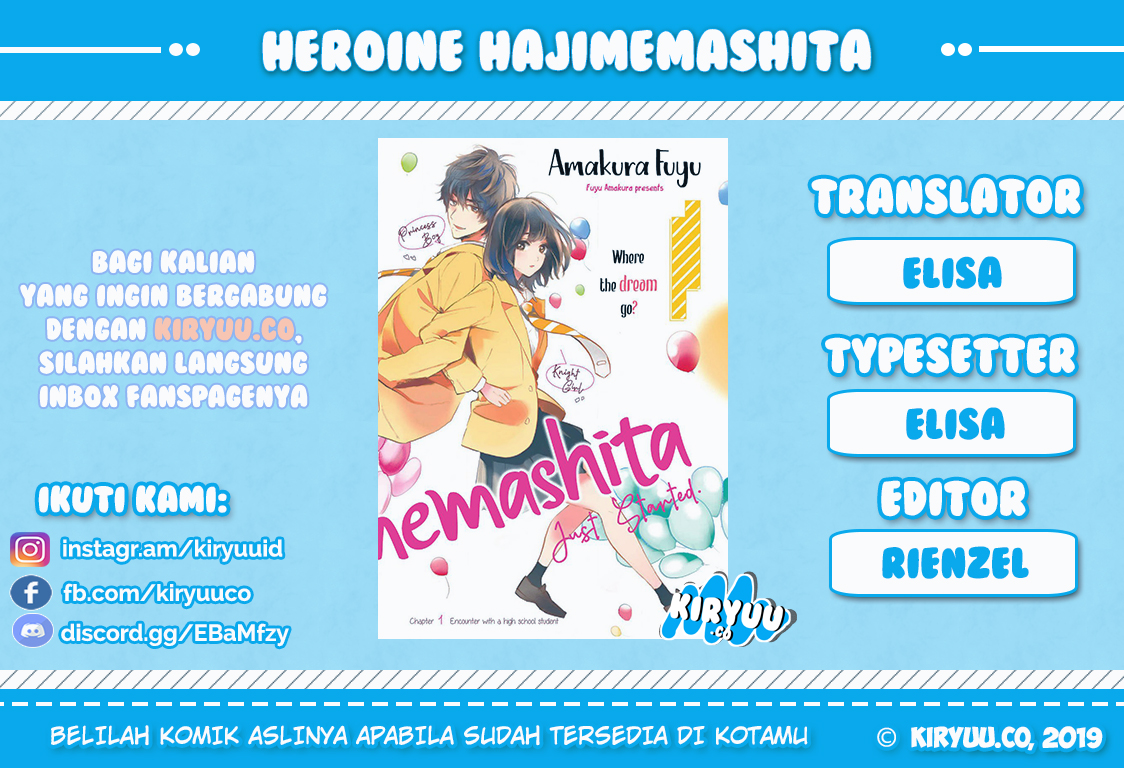 Heroine Hajimemashita. Chapter 1 - halaman 2