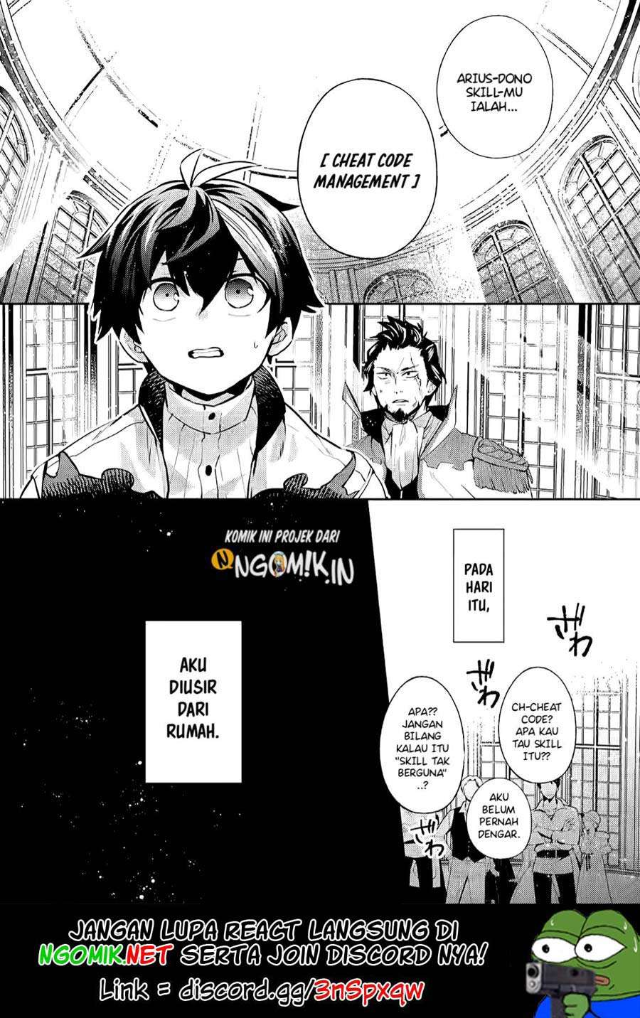 Hey The Cheat Code Management Skill which was thought to be useless is too monstrous Chapter 1.1 - halaman 2