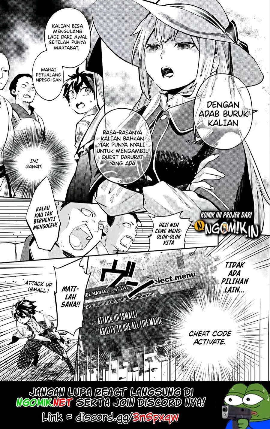 Hey The Cheat Code Management Skill which was thought to be useless is too monstrous Chapter 1.3 - halaman 2
