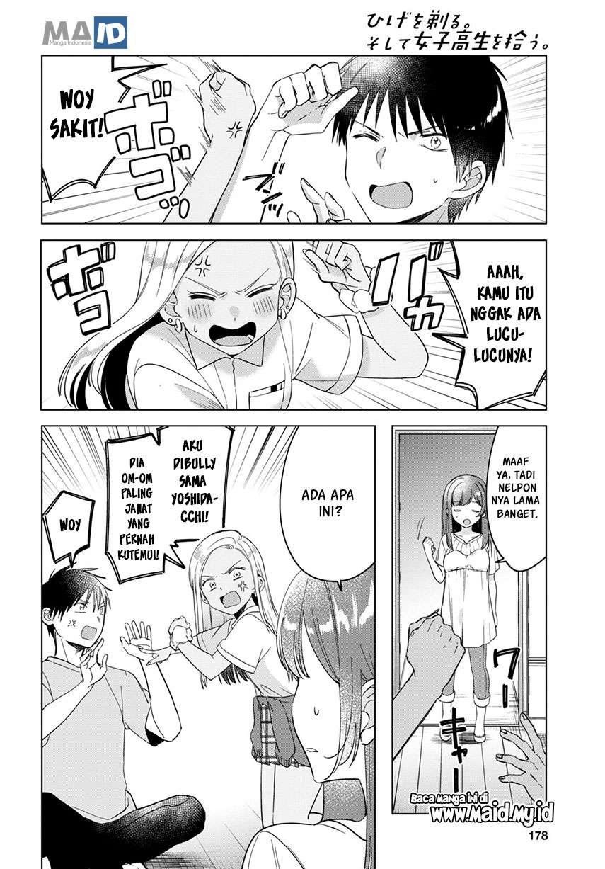 Hige Wo Soru. Soshite Joshikosei Wo Hirou. Chapter 12 - halaman 26