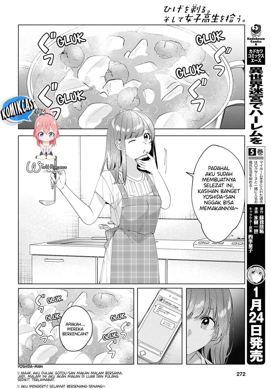 Hige Wo Soru. Soshite Joshikosei Wo Hirou. Chapter 13 - halaman 25