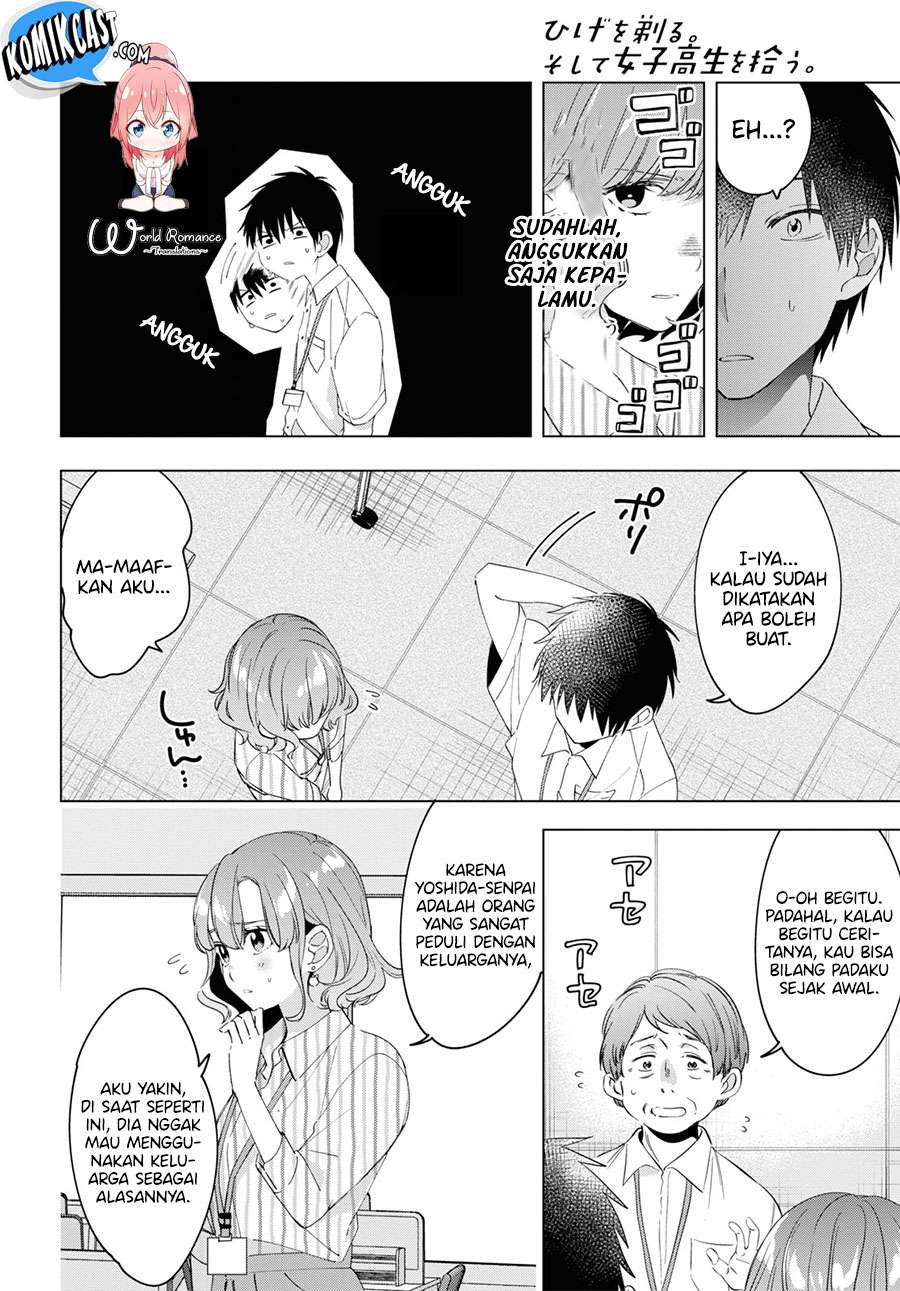 Hige Wo Soru. Soshite Joshikosei Wo Hirou. Chapter 13 - halaman 9