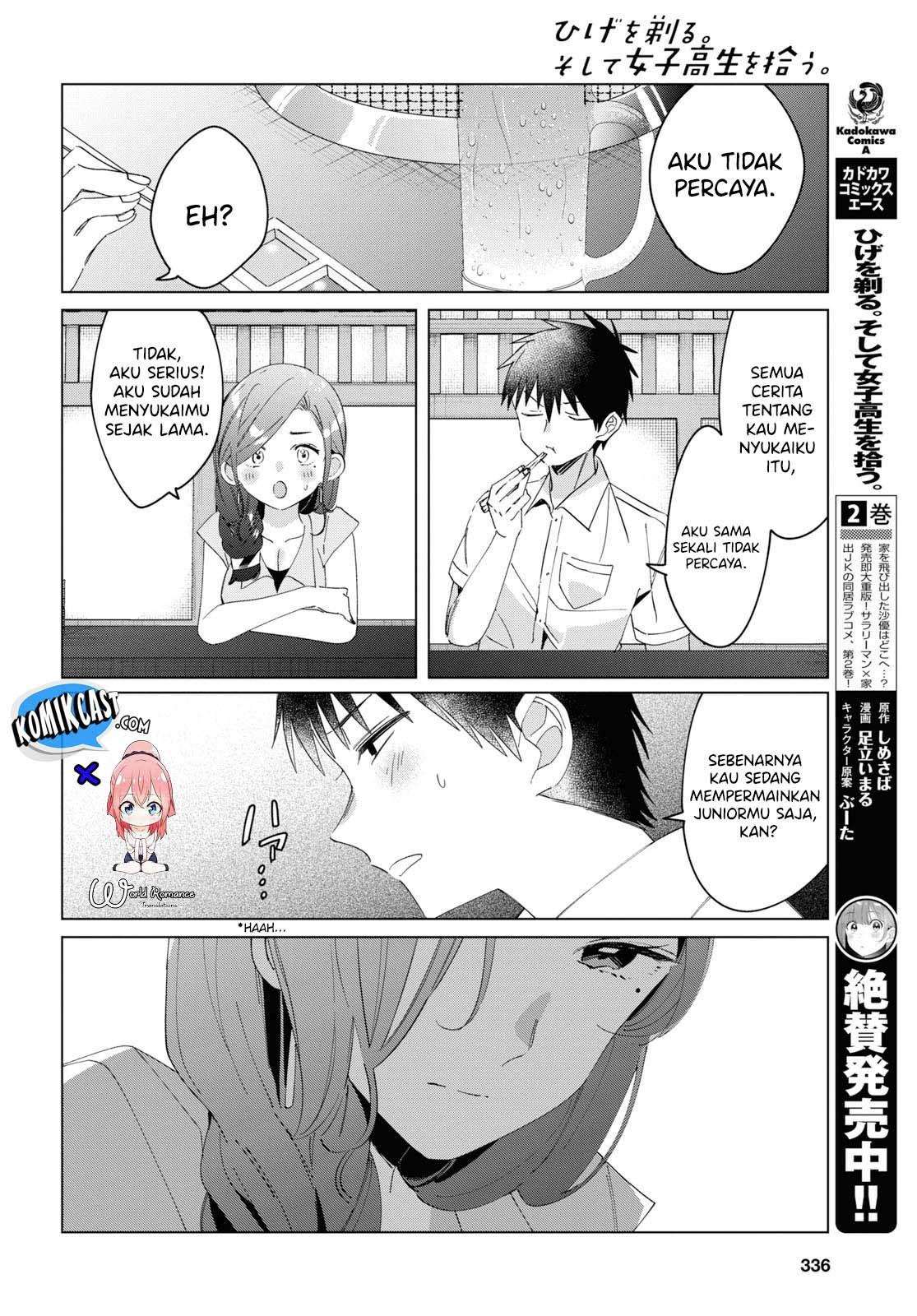 Hige Wo Soru. Soshite Joshikosei Wo Hirou. Chapter 14 - halaman 14