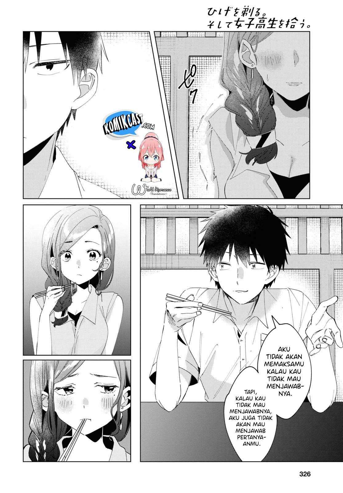 Hige Wo Soru. Soshite Joshikosei Wo Hirou. Chapter 14 - halaman 4