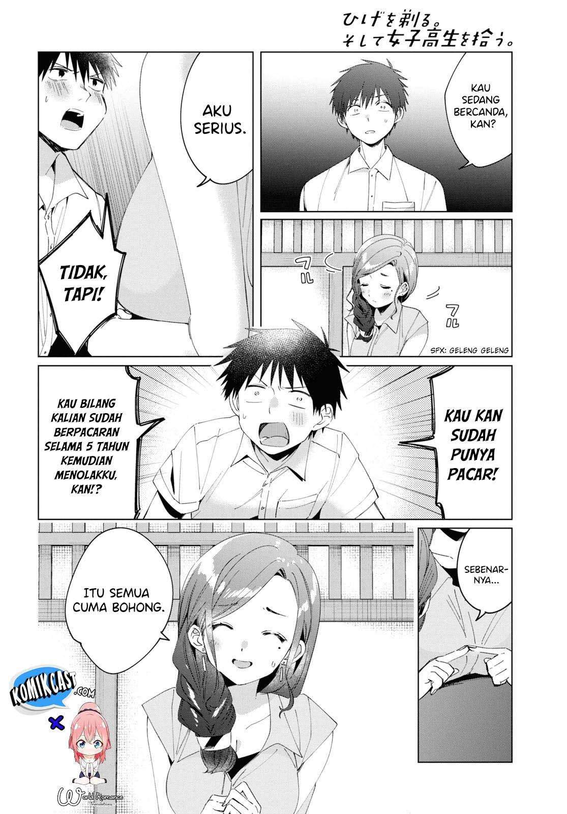 Hige Wo Soru. Soshite Joshikosei Wo Hirou. Chapter 14 - halaman 8