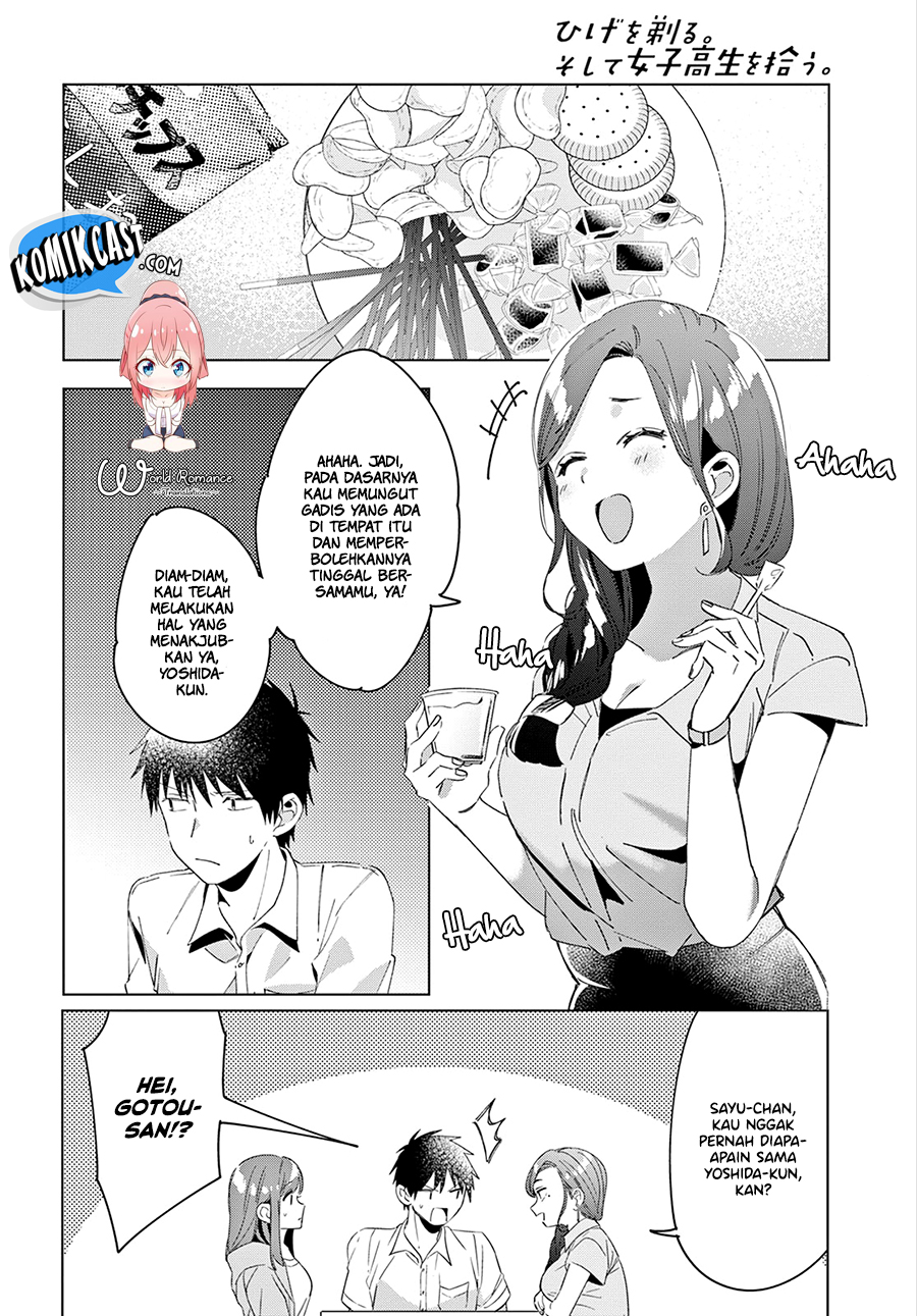Hige Wo Soru. Soshite Joshikosei Wo Hirou. Chapter 15 - halaman 21