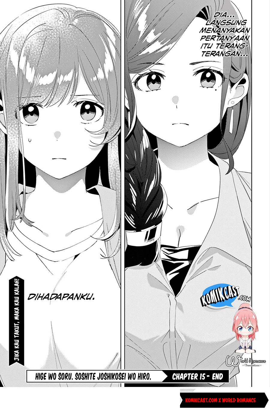 Hige Wo Soru. Soshite Joshikosei Wo Hirou. Chapter 15 - halaman 34