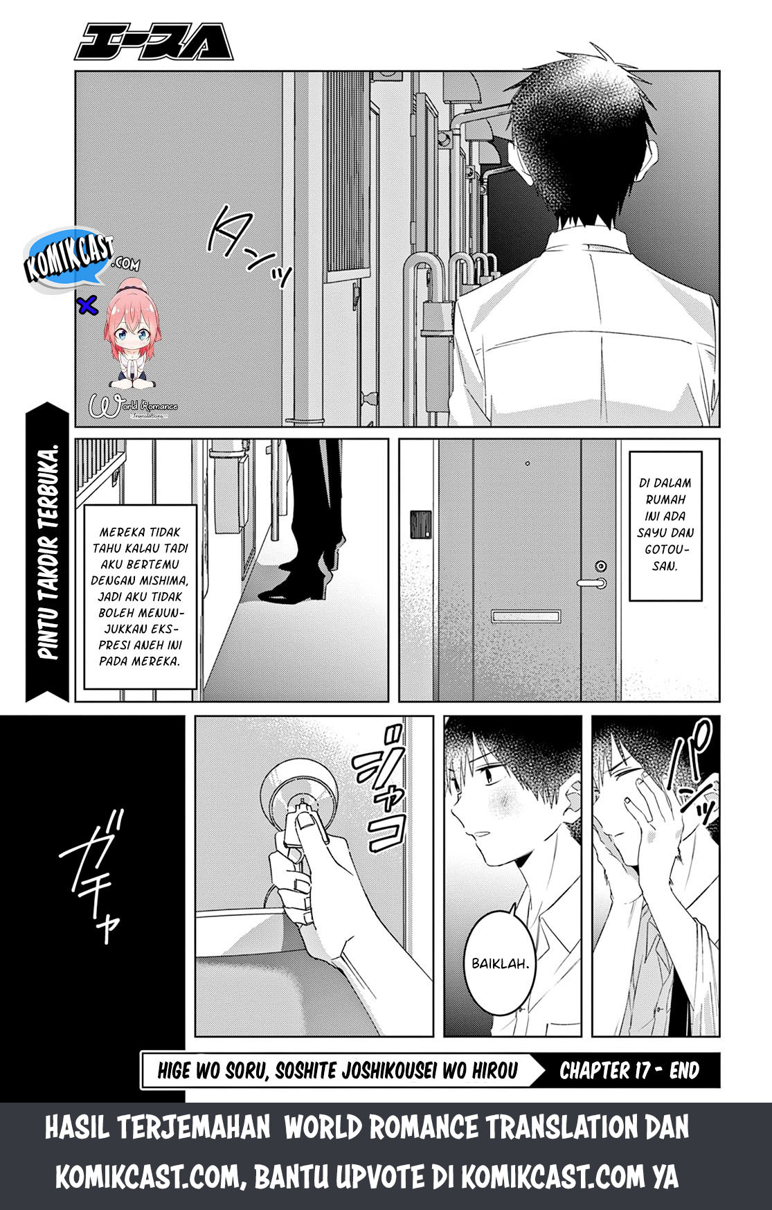 Hige Wo Soru. Soshite Joshikosei Wo Hirou. Chapter 17 - halaman 37