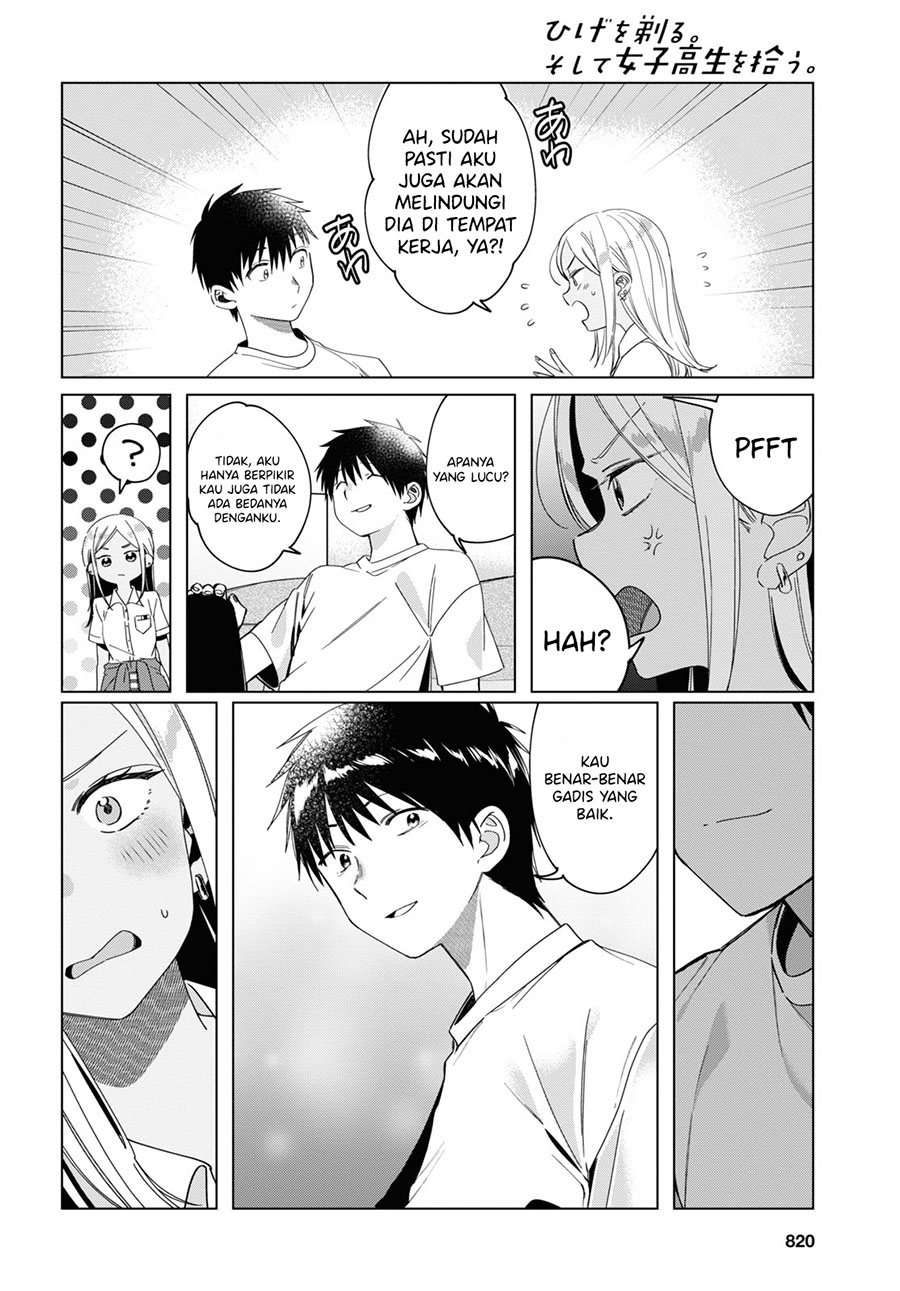 Hige Wo Soru. Soshite Joshikosei Wo Hirou. Chapter 19 - halaman 18