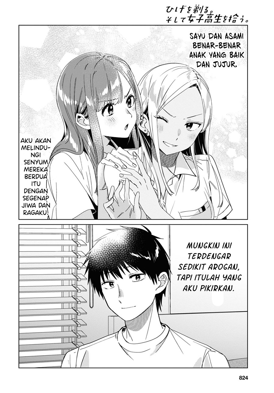 Hige Wo Soru. Soshite Joshikosei Wo Hirou. Chapter 19 - halaman 22