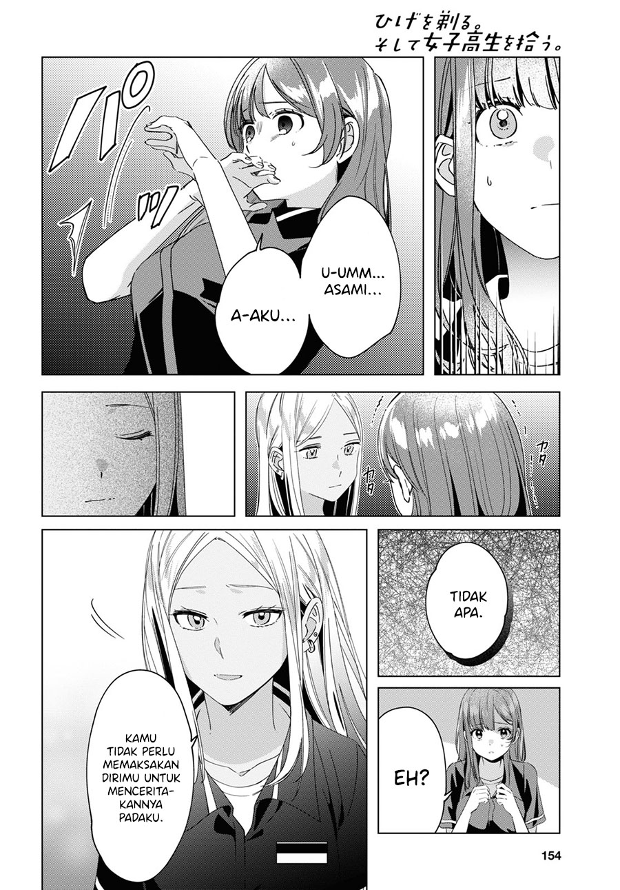 Hige Wo Soru. Soshite Joshikosei Wo Hirou. Chapter 20 - halaman 9