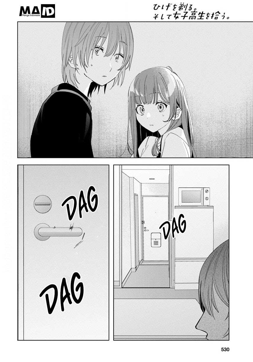 Hige Wo Soru. Soshite Joshikosei Wo Hirou. Chapter 21 - halaman 26