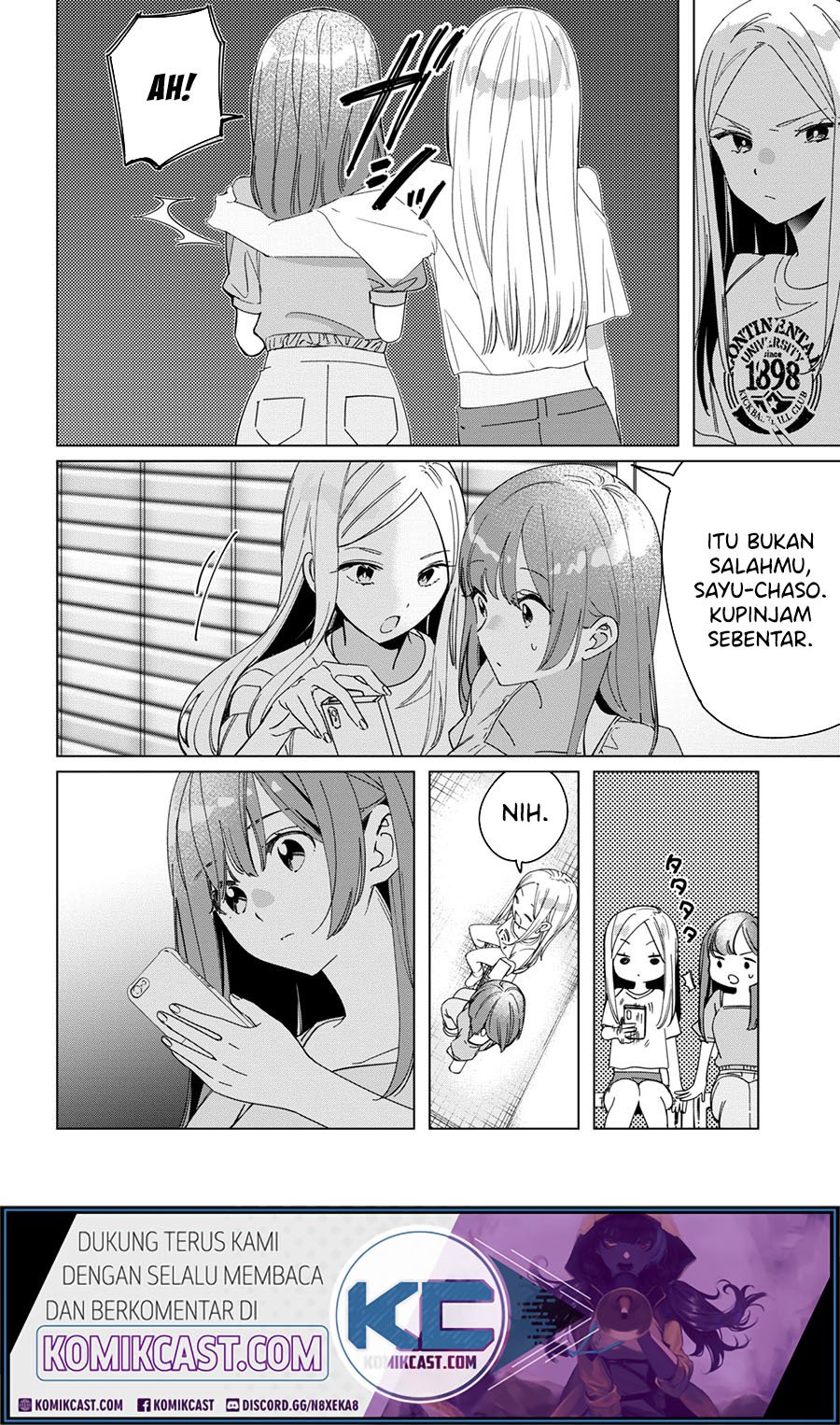 Hige Wo Soru. Soshite Joshikosei Wo Hirou. Chapter 24.2 - halaman 12