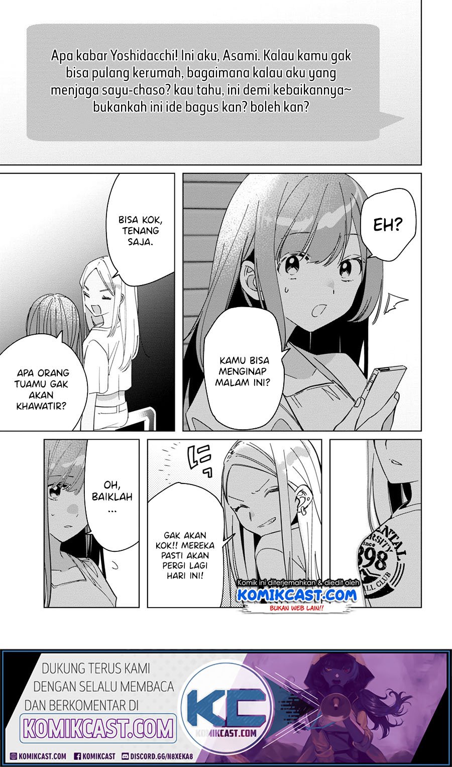 Hige Wo Soru. Soshite Joshikosei Wo Hirou. Chapter 24.2 - halaman 13