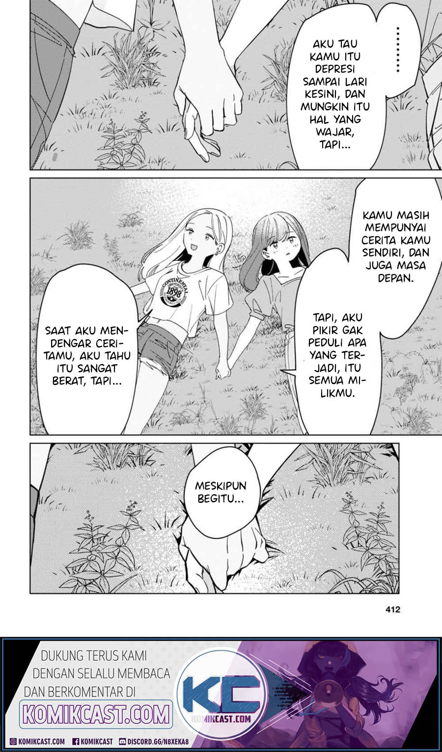 Hige Wo Soru. Soshite Joshikosei Wo Hirou. Chapter 24.2 - halaman 35