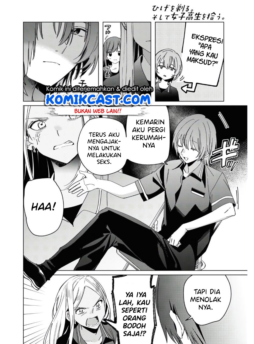 Hige Wo Soru. Soshite Joshikosei Wo Hirou. Chapter 24 - halaman 6