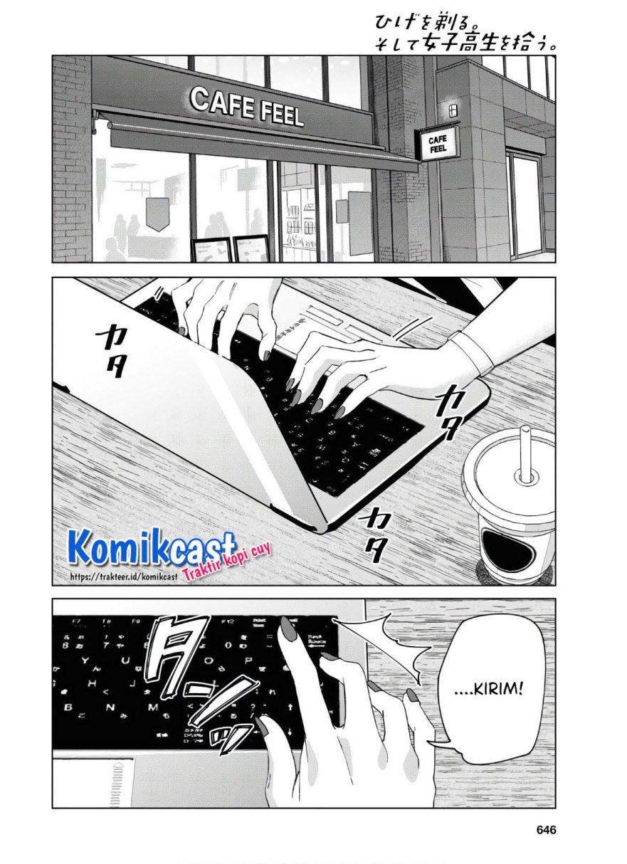 Hige Wo Soru. Soshite Joshikosei Wo Hirou. Chapter 25 - halaman 33