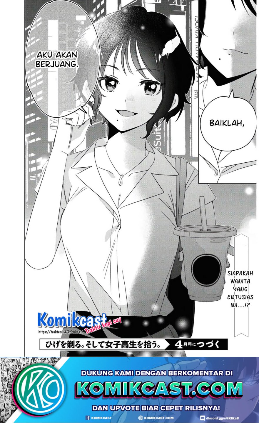 Hige Wo Soru. Soshite Joshikosei Wo Hirou. Chapter 25 - halaman 35