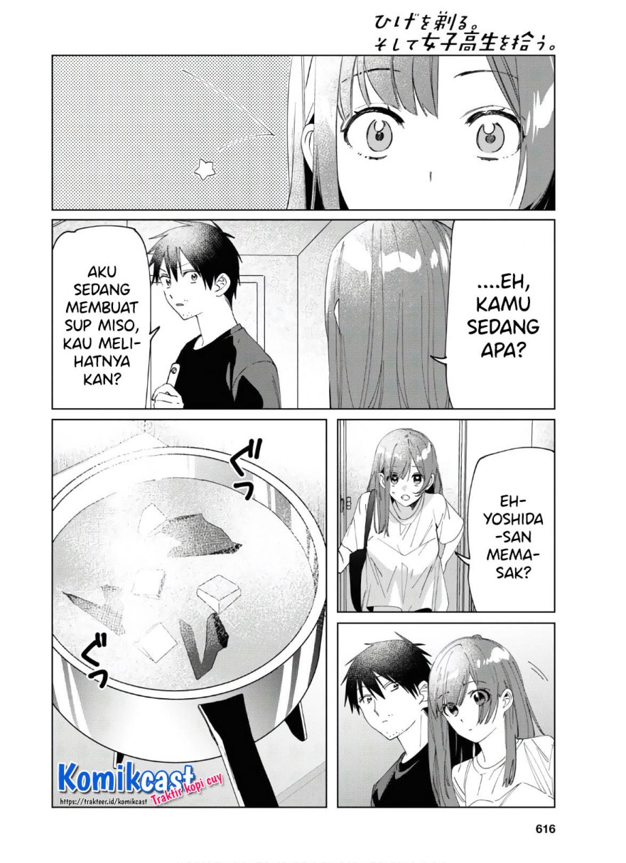 Hige Wo Soru. Soshite Joshikosei Wo Hirou. Chapter 25 - halaman 4