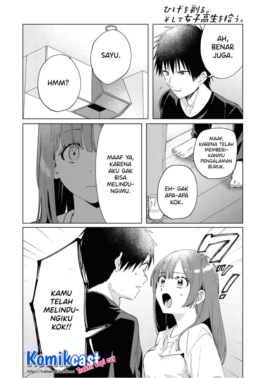 Hige Wo Soru. Soshite Joshikosei Wo Hirou. Chapter 25 - halaman 8