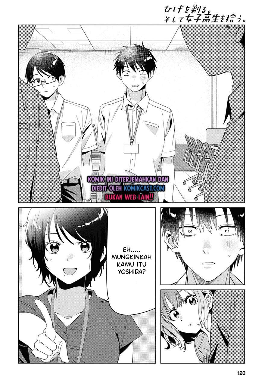 Hige Wo Soru. Soshite Joshikosei Wo Hirou. Chapter 27 - halaman 36