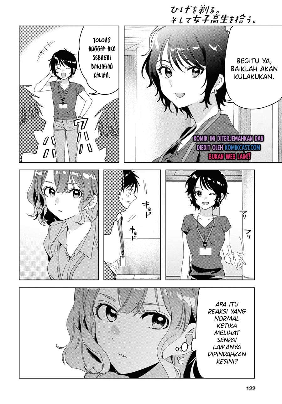 Hige Wo Soru. Soshite Joshikosei Wo Hirou. Chapter 27 - halaman 38