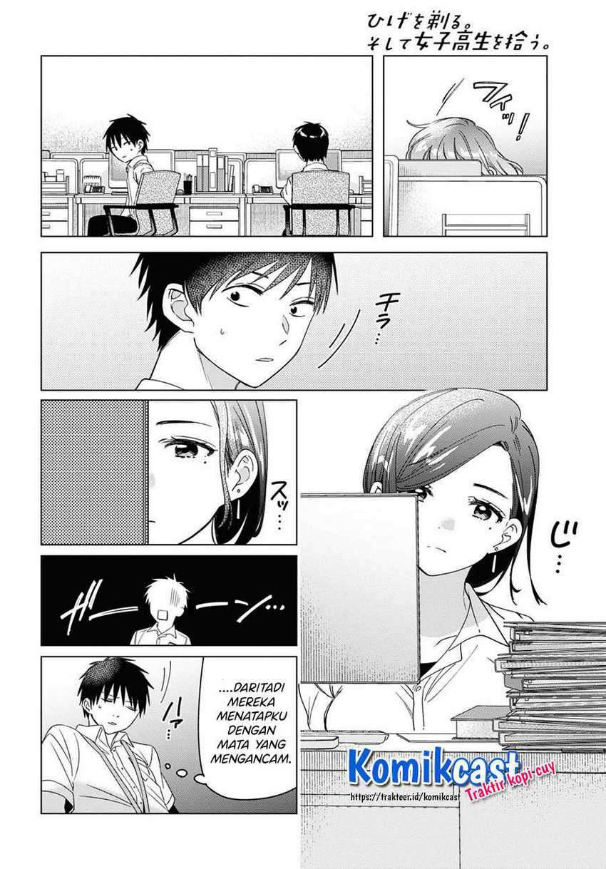 Hige Wo Soru. Soshite Joshikosei Wo Hirou. Chapter 28 - halaman 22