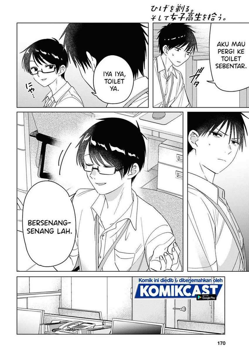 Hige Wo Soru. Soshite Joshikosei Wo Hirou. Chapter 28 - halaman 24