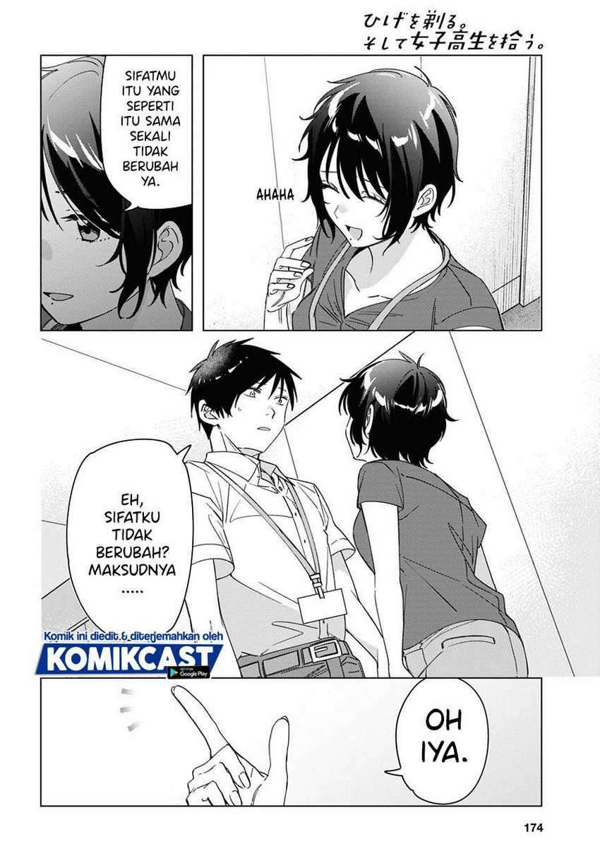 Hige Wo Soru. Soshite Joshikosei Wo Hirou. Chapter 28 - halaman 28