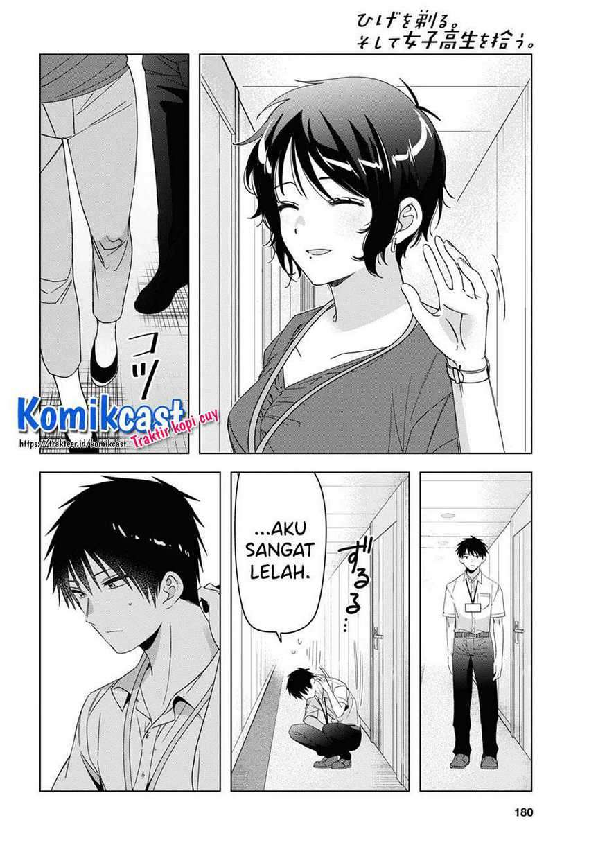 Hige Wo Soru. Soshite Joshikosei Wo Hirou. Chapter 28 - halaman 34