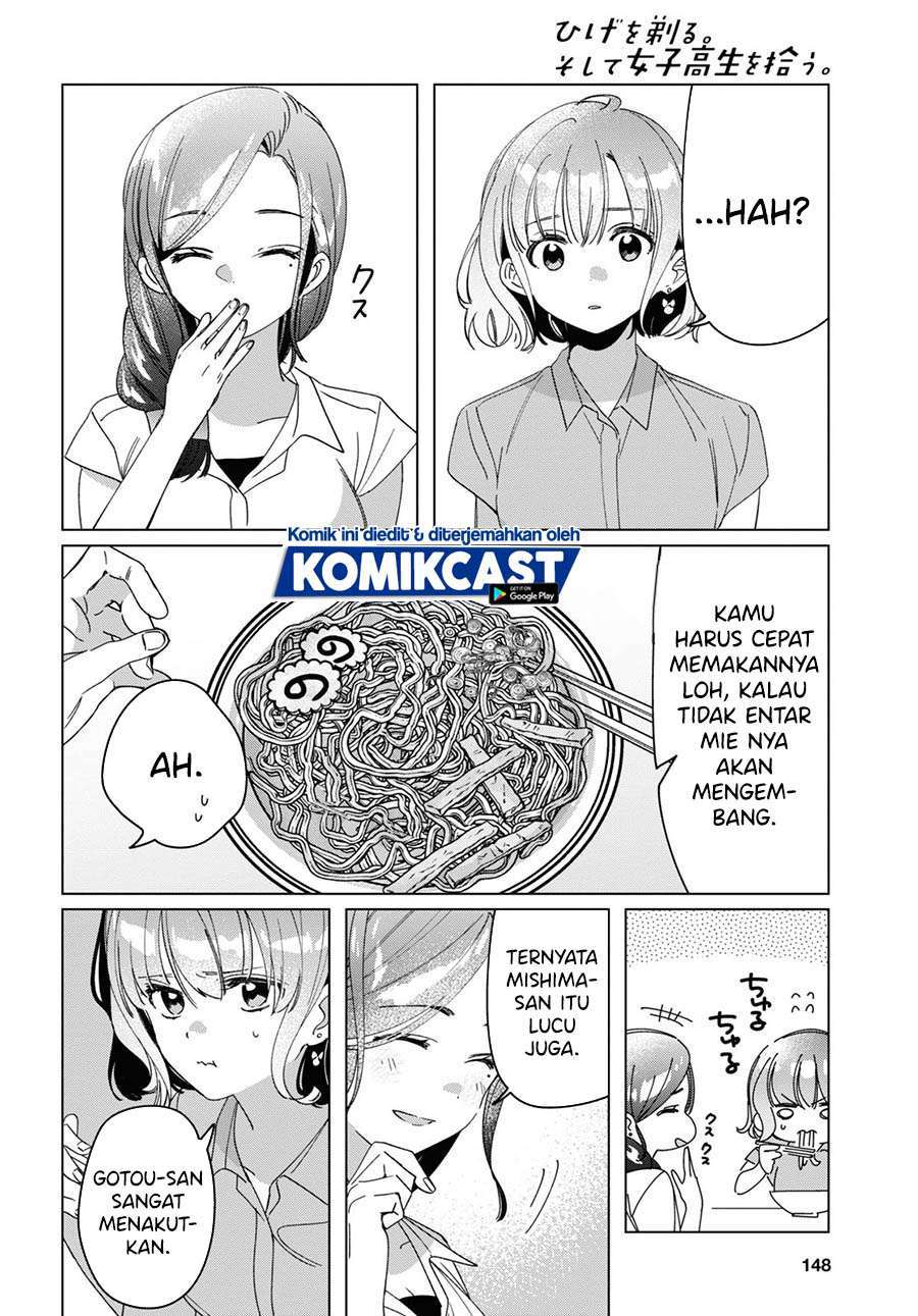 Hige Wo Soru. Soshite Joshikosei Wo Hirou. Chapter 29 - halaman 28