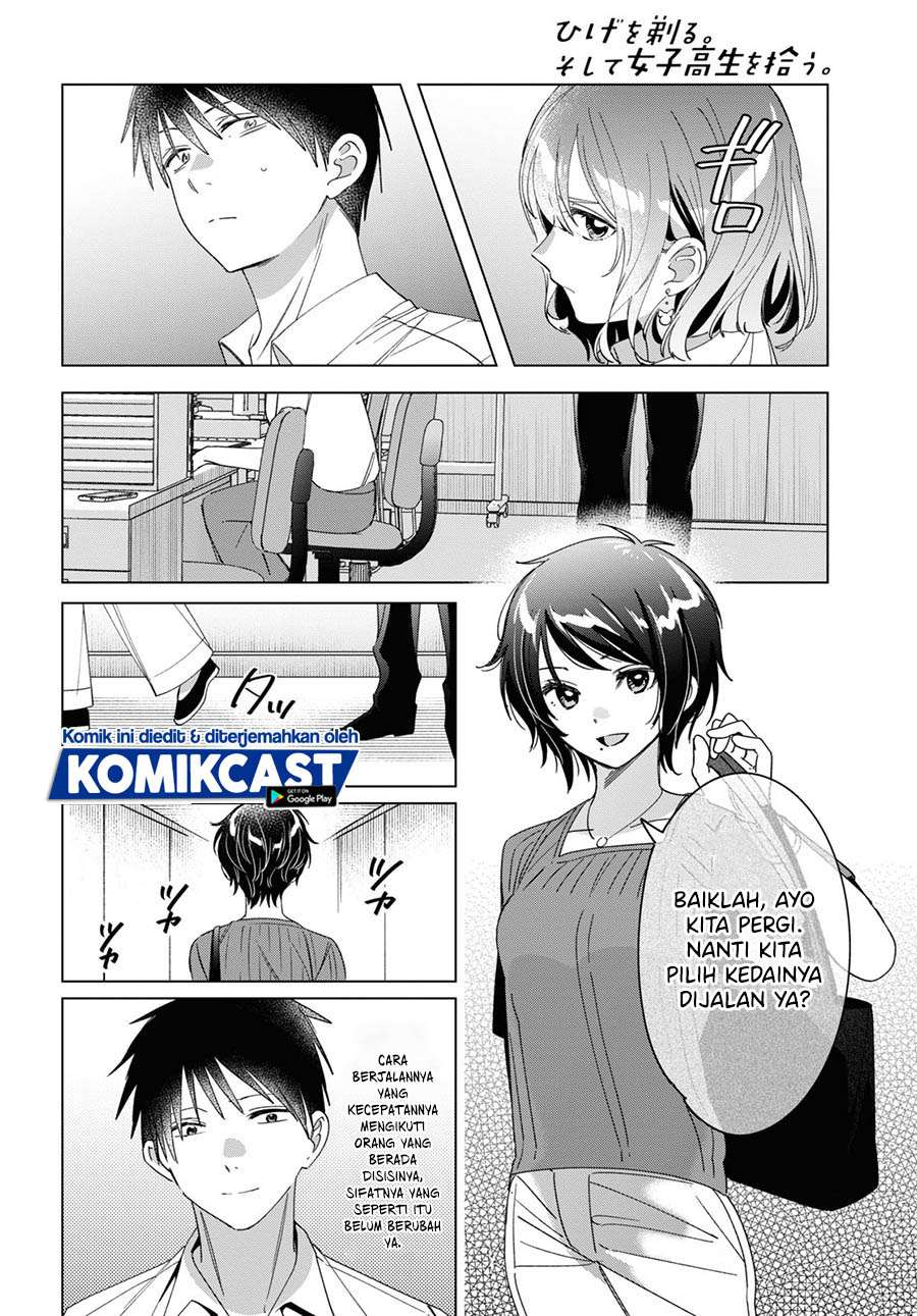 Hige Wo Soru. Soshite Joshikosei Wo Hirou. Chapter 30 - halaman 28