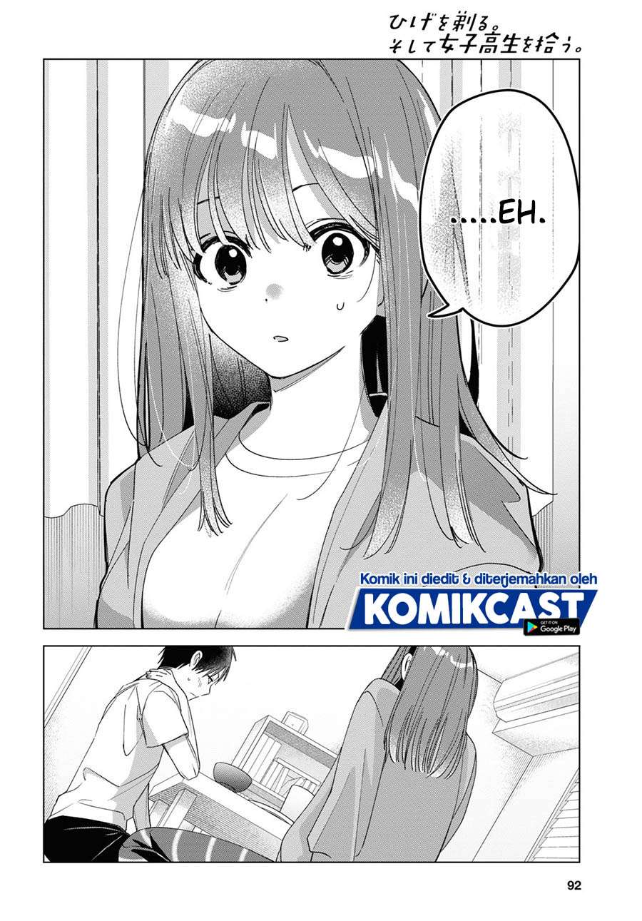 Hige Wo Soru. Soshite Joshikosei Wo Hirou. Chapter 30 - halaman 6