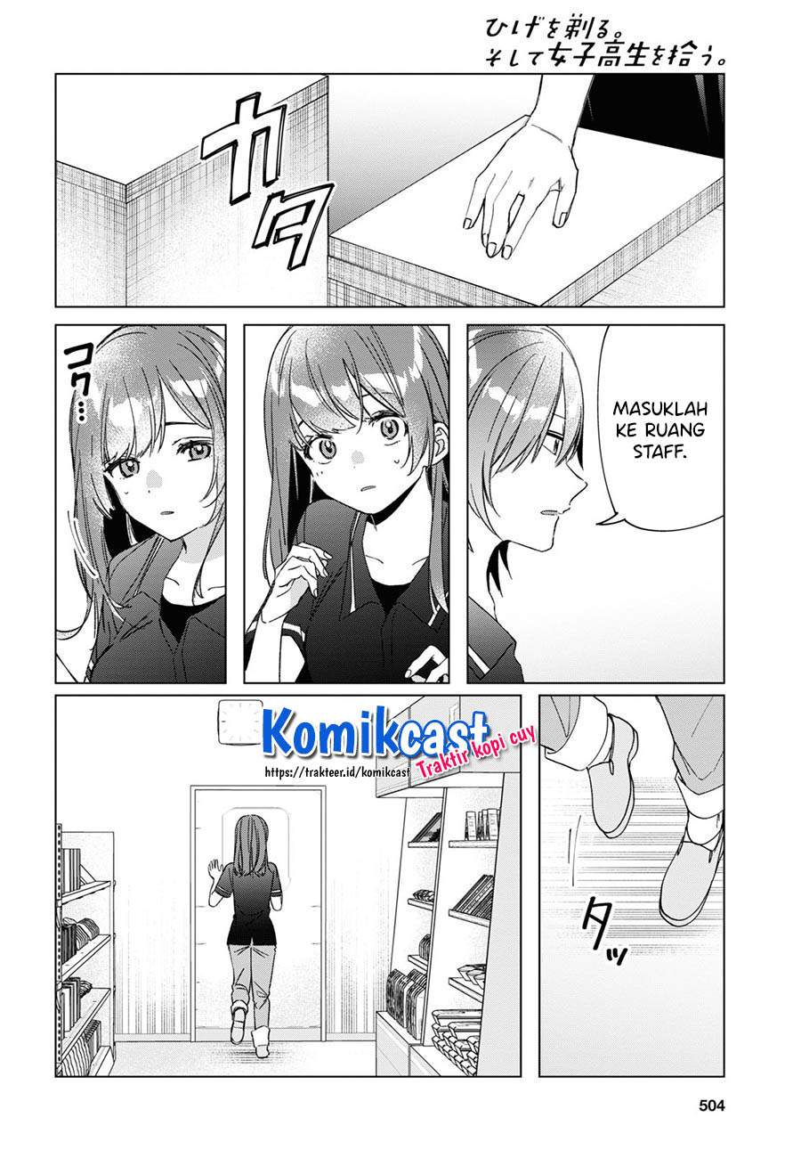 Hige Wo Soru. Soshite Joshikosei Wo Hirou. Chapter 32 - halaman 10