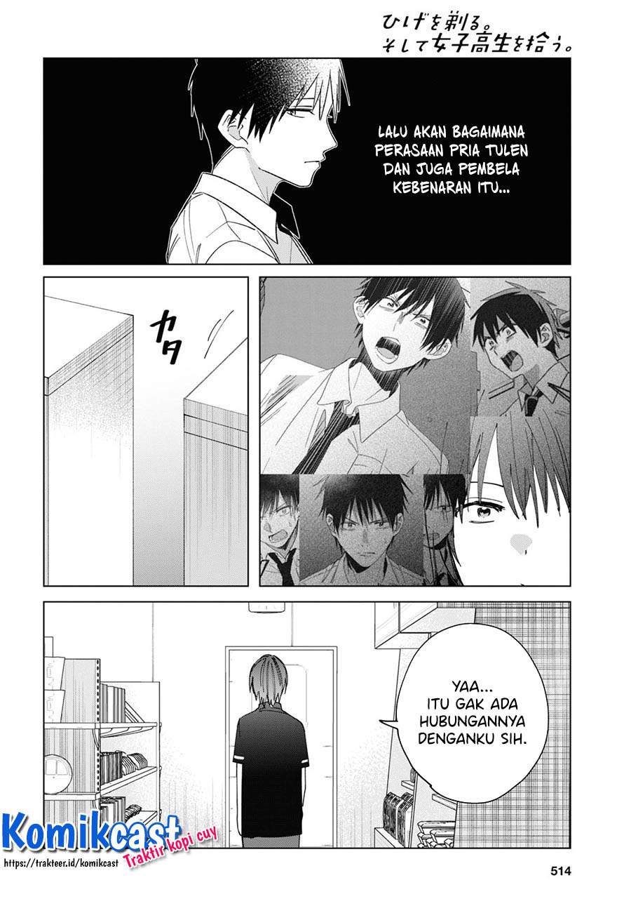 Hige Wo Soru. Soshite Joshikosei Wo Hirou. Chapter 32 - halaman 20